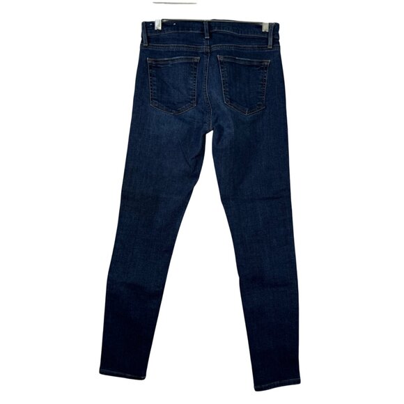 Ann Taylor LOFT Womens Skinny Jeans Size 26 Dark Wash Denim - Picture 3 of 8